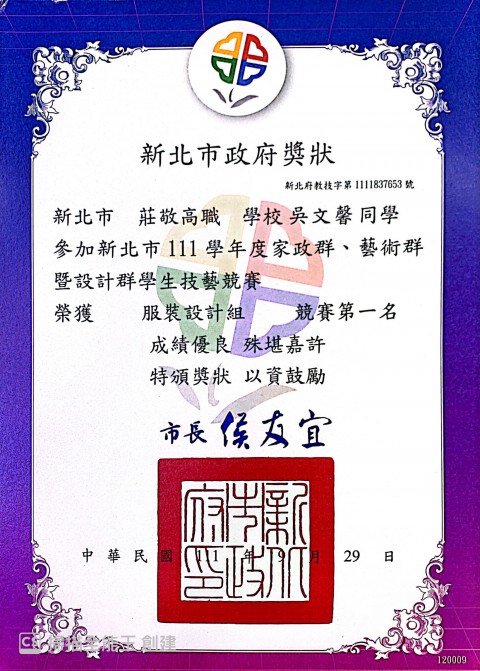 111學年度新北市鬥豔競賽