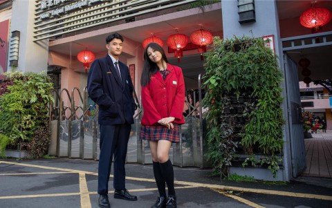 新北制服Fashion Show 網路票選,敬請大家每天投票支持莊敬高職國際學校「編號35號」,衝出「新北第一高票」。