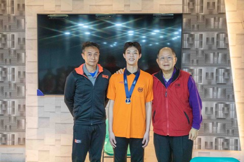 狂賀～體二莊林宸瑋「世界U18冰球錦標賽」，榮獲銅牌