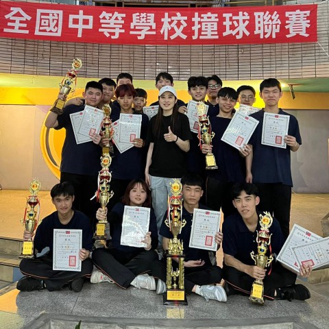 恭喜~114全國中等學校撞球聯賽 - 莊敬高職撞球隊成績斐然