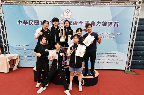 快訊~本校角力隊參加 114年總統盃全國角力錦標賽 榮獲佳績