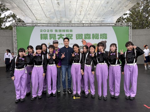 生態博覽會莊敬高職開幕精彩演出