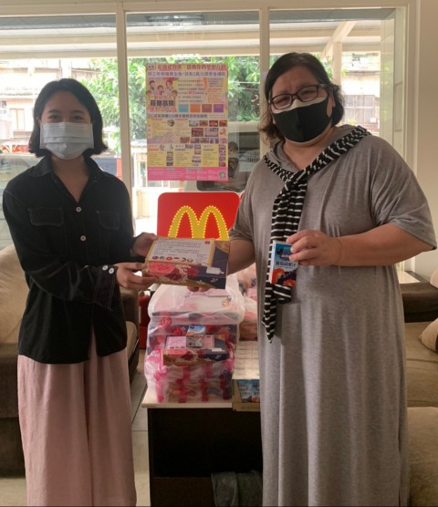 莊敬防疫❤️❤️❤️ 麥當勞、佳邦科技獻❤️